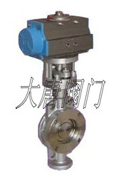 气动对夹式硬密封蝶阀